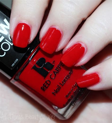 red carpet nail varnish|best nail polish for redheads.